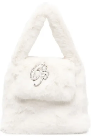 BLUMARINE Shopper van imitatiebont