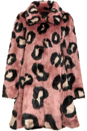 Unreal Fur La Farfalla jack met luipaardprint