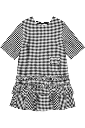 Ganni Jurk met gingham ruit