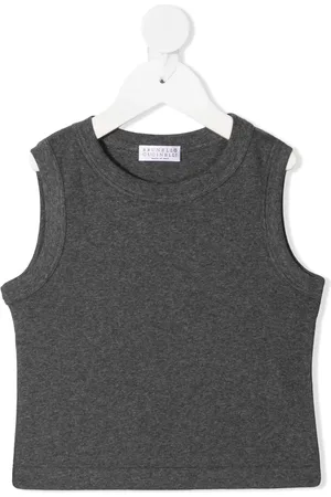Brunello Cucinelli Tanktop met ronde hals