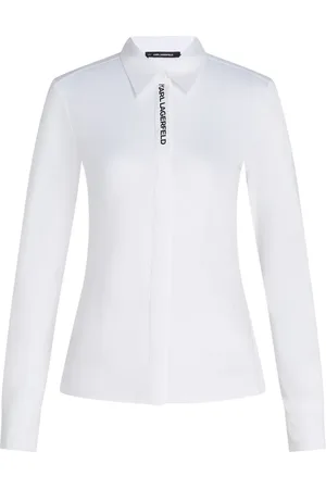 Karl Lagerfeld Blouse met logoprint