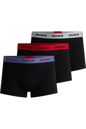 HUGO BOSS Drie boxershorts van stretch