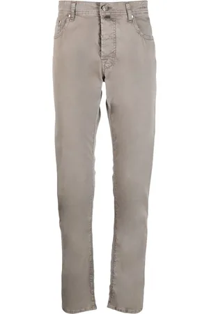 Jacob Cohen Broek met logopatch