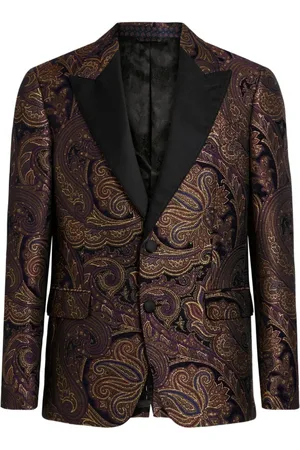 Etro Blazer met enkele rij knopen