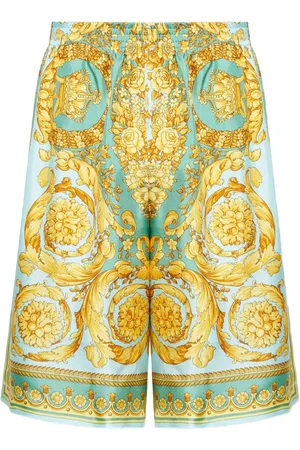 VERSACE Shorts met barokprint