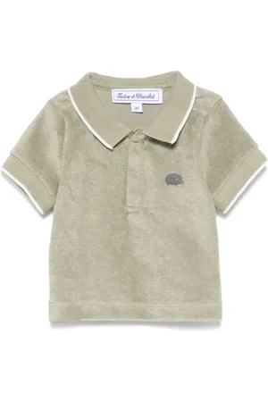 Tartine Et Chocolat Poloshirt met badstof afwerking