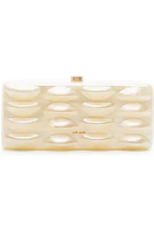 Cult Gaia Jaya clutch met marmer