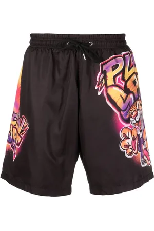 Philipp Plein Zwembroek met logoprint