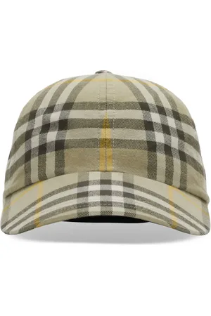 Burberry Geruite honkbalpet