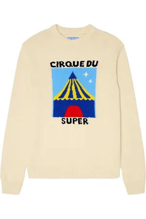 KIDSUPER STUDIOS Intarsia gebreide trui