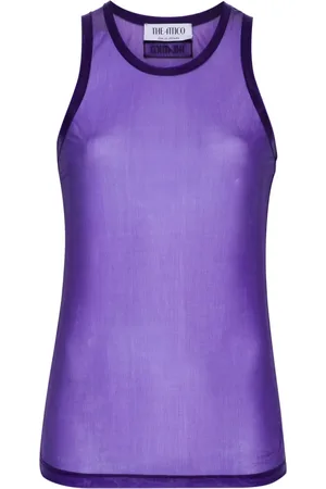 The Attico Top met geborduurd logo