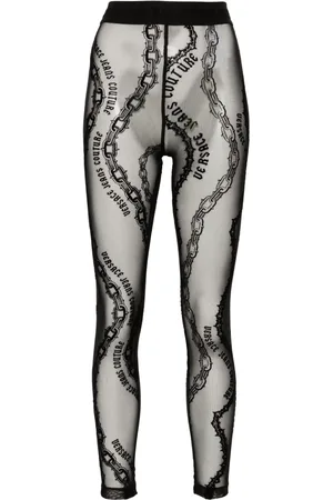 VERSACE Mesh legging