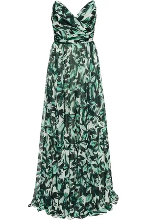 Amsale Strapless jurk