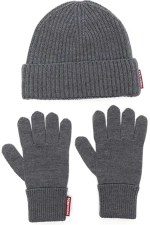 Dsquared2 Wollen muts en handschoenen