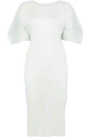 PLEATS PLEASE ISSEY MIYAKE MC April midi dress