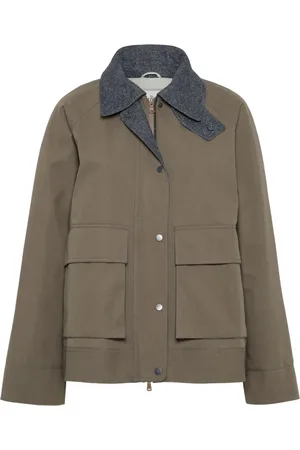 Brunello Cucinelli Jack met trechterhals