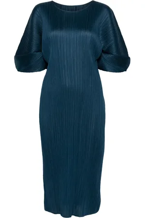 PLEATS PLEASE ISSEY MIYAKE Plissé midi dress