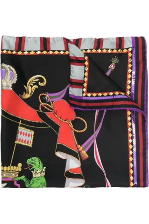 Etro Sjaal met geborduurd logo