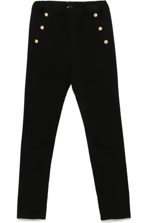 Balmain Broek met logo knoop