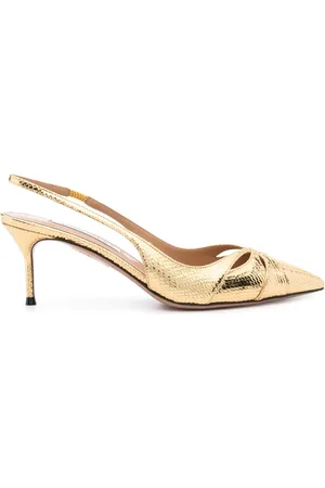 Aquazzura Moves 65 mm slingback pumps