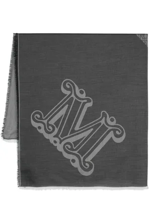 Max Mara Sjaal met monogram jacquard