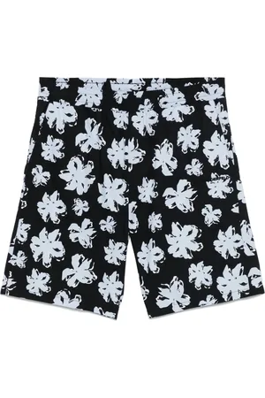 Karl Lagerfeld Shorts met bloemenprint