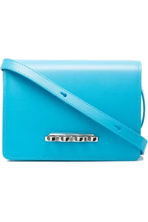 Alexander McQueen The Four Ring leren crossbodytas