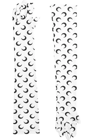 Marine Serre Handschoenen met maanprint