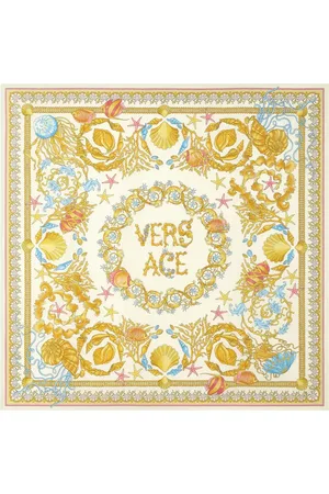 VERSACE Underwater Barocco sjaal met patroon