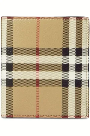 Burberry Geruite portemonnee