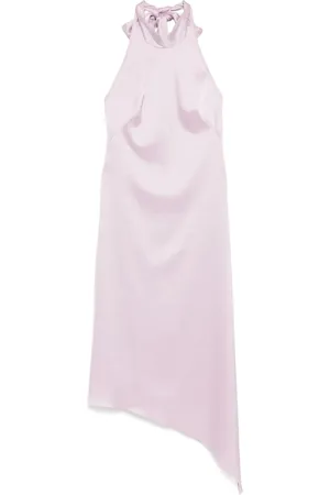 Amsale Asymmetrische halterjurk