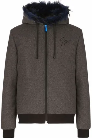 Giuseppe Zanotti Hoodie met rits