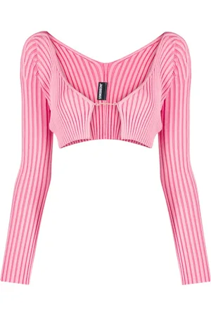 Jacquemus La Maille Pralu vest met print