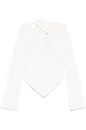 Cult Gaia Geplooid shirt