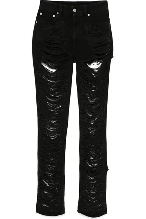 Maison Margiela Gerafelde jeans