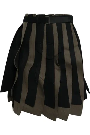 SACAI Asymmetrische plooirok