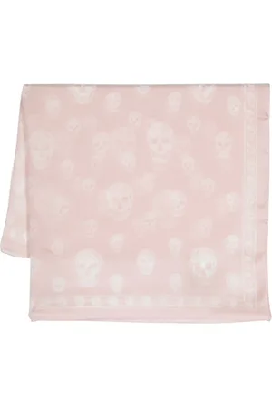 Alexander McQueen Sjaal met doodskopprint