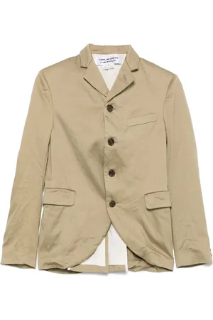 Comme des Garçons Blazer met enkele rij knopen