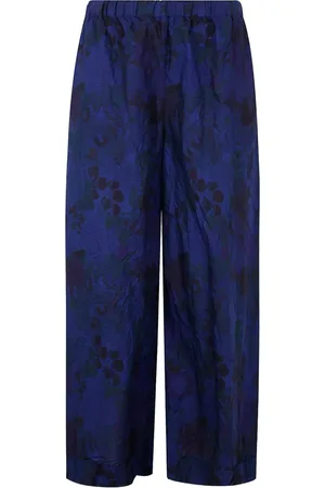 DANIELA GREGIS Broek met bloemenprint
