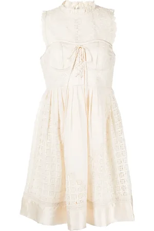 ULLA JOHNSON Broderie anglaise jurk