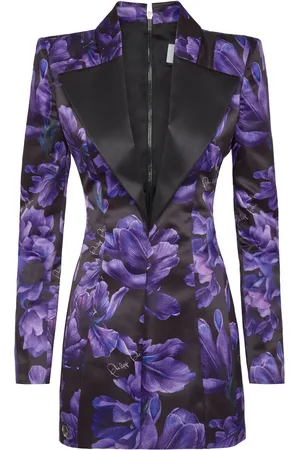 Philipp Plein Jurk met bloemenprint