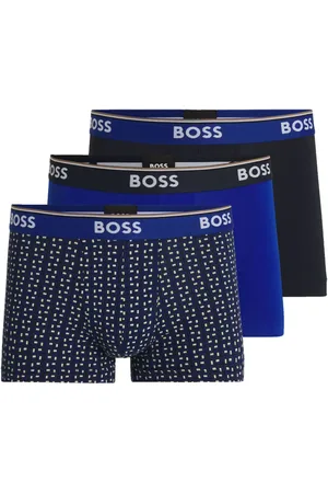 HUGO BOSS Drie slips met print