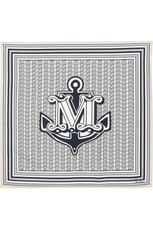 Max Mara Sjaal met monogram