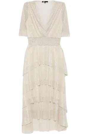 Maje Metallic midi