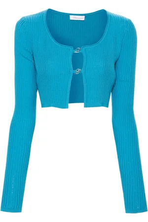 BLUMARINE Ribgebreid vest