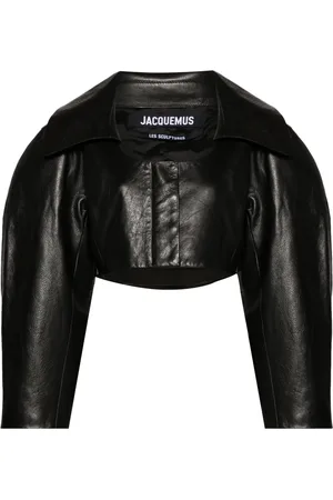 Jacquemus La Veste Obra leren jack