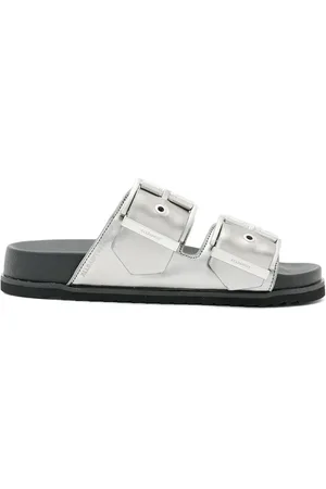 AllSaints Metallic slippers