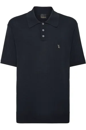 BILLIONAIRE Gebreid poloshirt