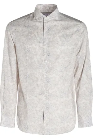 Brunello Cucinelli Overhemd met paisley