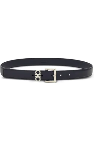 Salvatore Ferragamo Dubbele Gancini riem